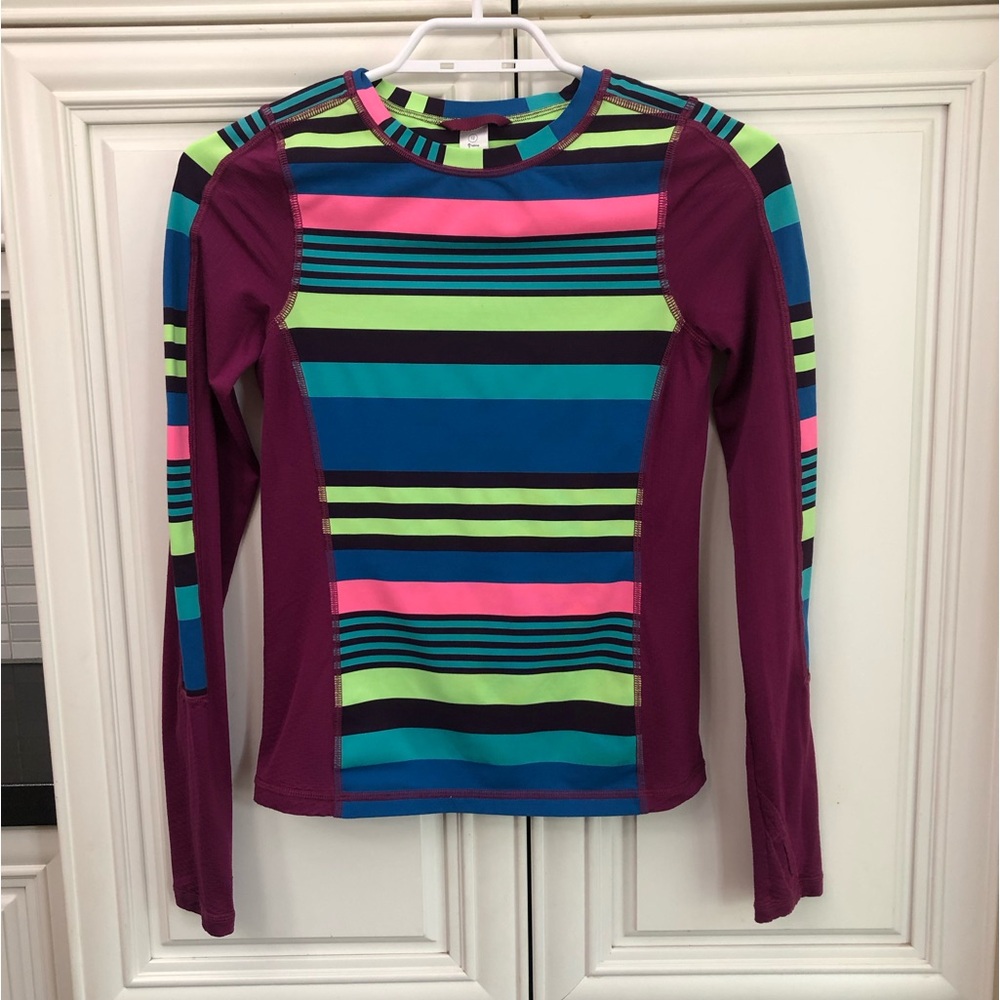 Ivivva by Lululemon athletic shirt / rashguard 🍋